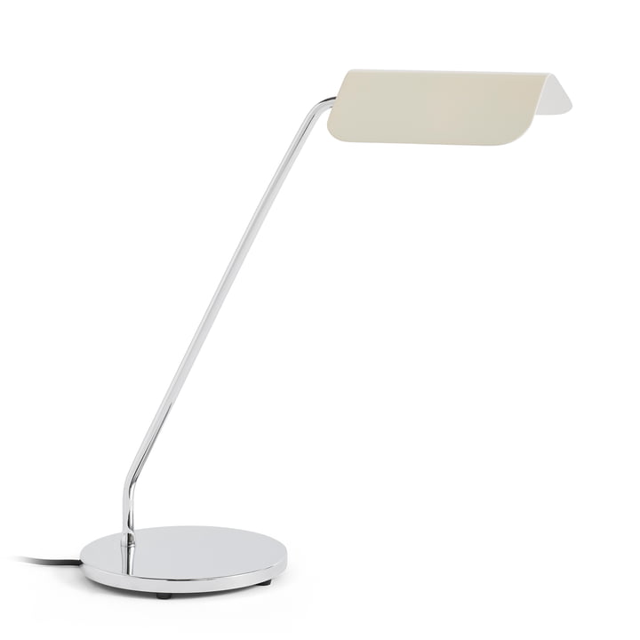 Apex Desk lamp, oyster white from HAY
