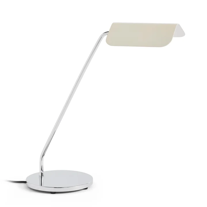 Apex Desk lamp, oyster white by HAY