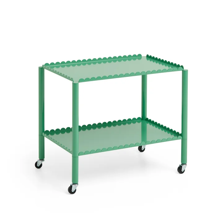 Arcs Trolley low, jade green from HAY