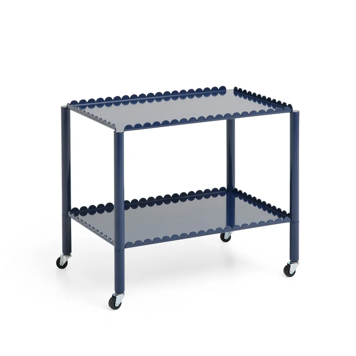 Arcs Trolley low, steel blue from HAY