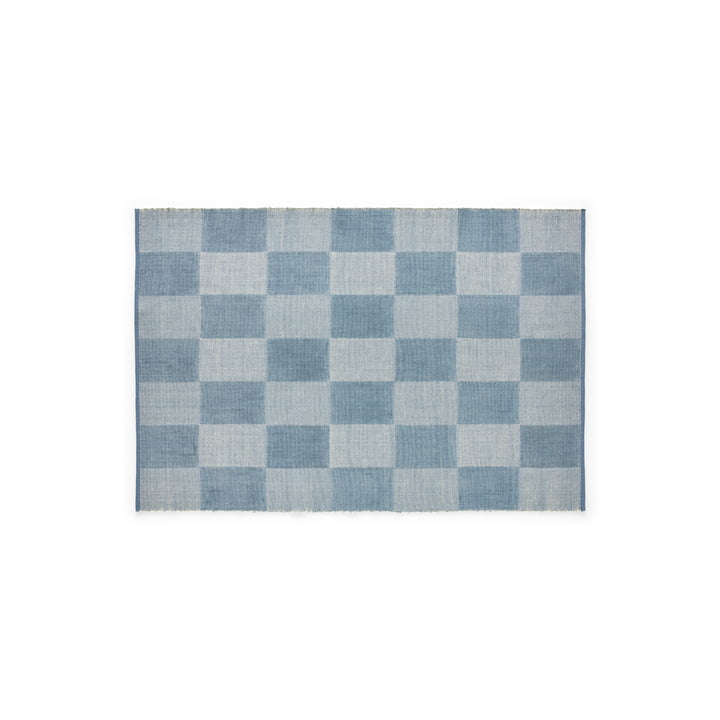 Check Carpet, 140 x 200 cm, light blue s check from HAY