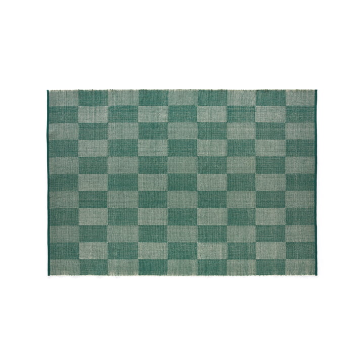 Check Carpet, 170 x 240 cm, green s check from HAY