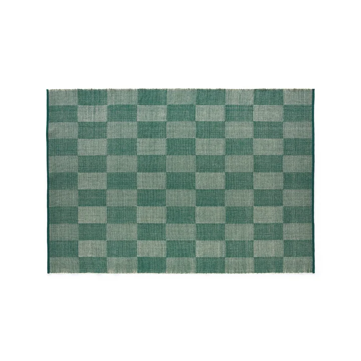 Check Carpet, 170 x 240 cm, green s check from HAY