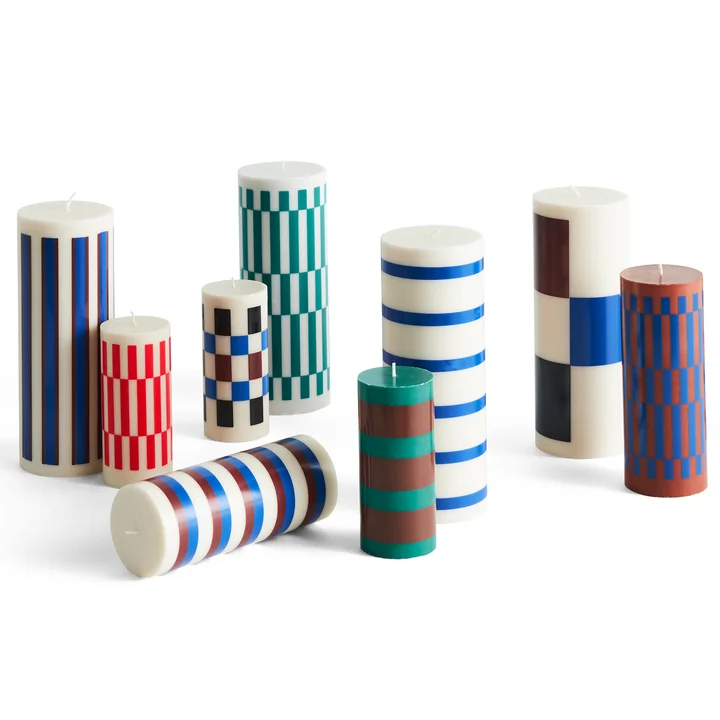 stylish statement candles in contemporary aesthetics