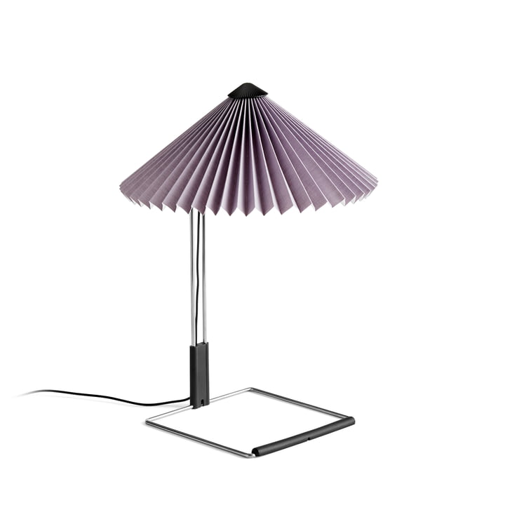 Matin LED table lamp S, lavender / mirror by HAY