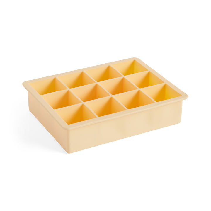 Silicone ice cube maker rectangular XL by Hay