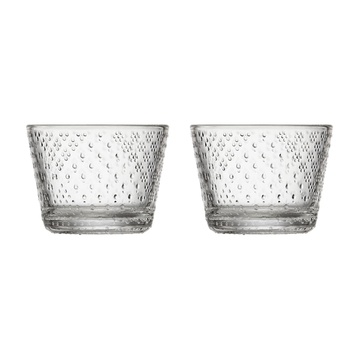 Tundra Drinking glass 16 cl, clear (set of 2) from Iittala