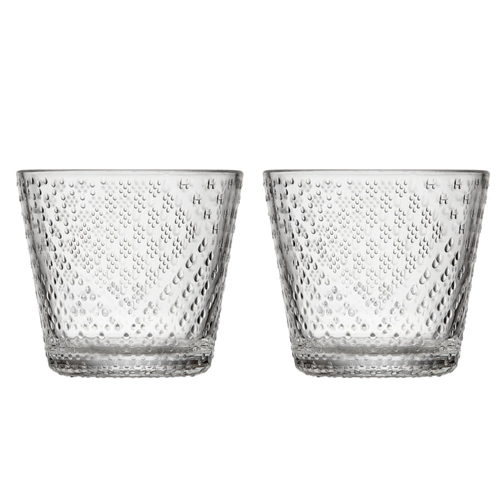 Tundra Drinking glass 29 cl, clear (set of 2) from Iittala