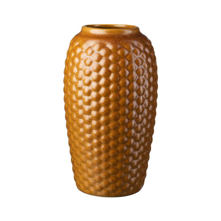FDB Møbler - S8 Lupin Vase, Ø 24,5 x H 44,5 cm, gold brown
