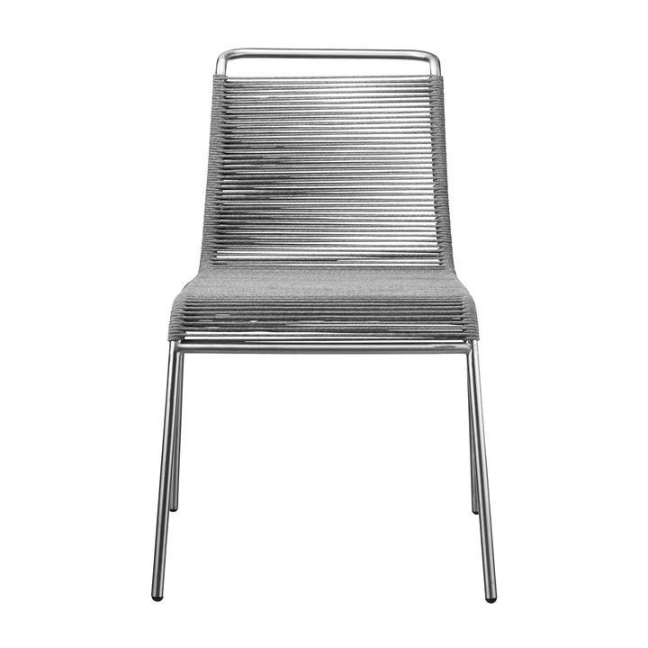 FDB Møbler - M20 Teglgård Chair Outdoor, cord light gray