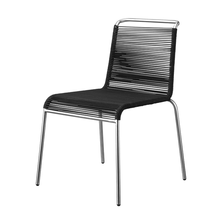 FDB Møbler - M20 Teglgård Chair Outdoor, cord black