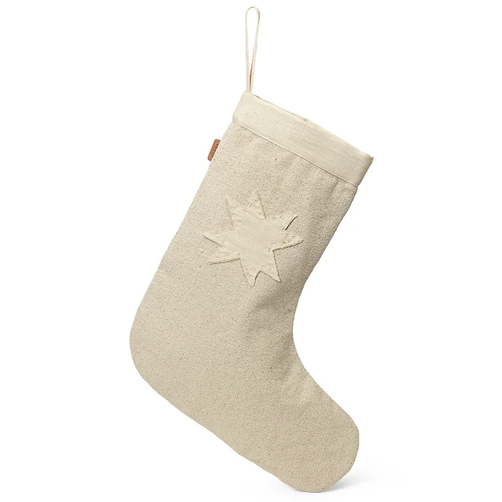 Vela Christmas stocking from Ferm Living