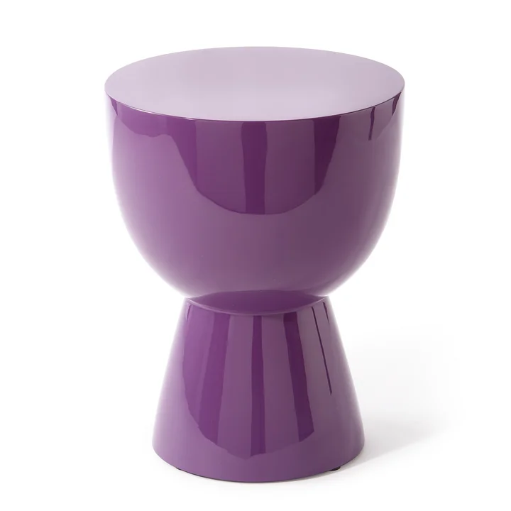Pols Potten - Tam Tam stool, H 46 cm, dark purple