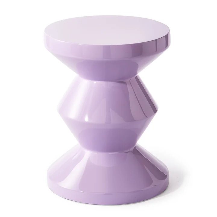 Pols Potten - Zig Zag Stool, lilac
