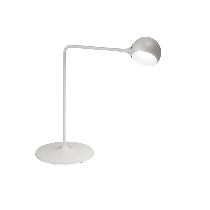 IXA LED desk lamp from Artemide in the color white-gray