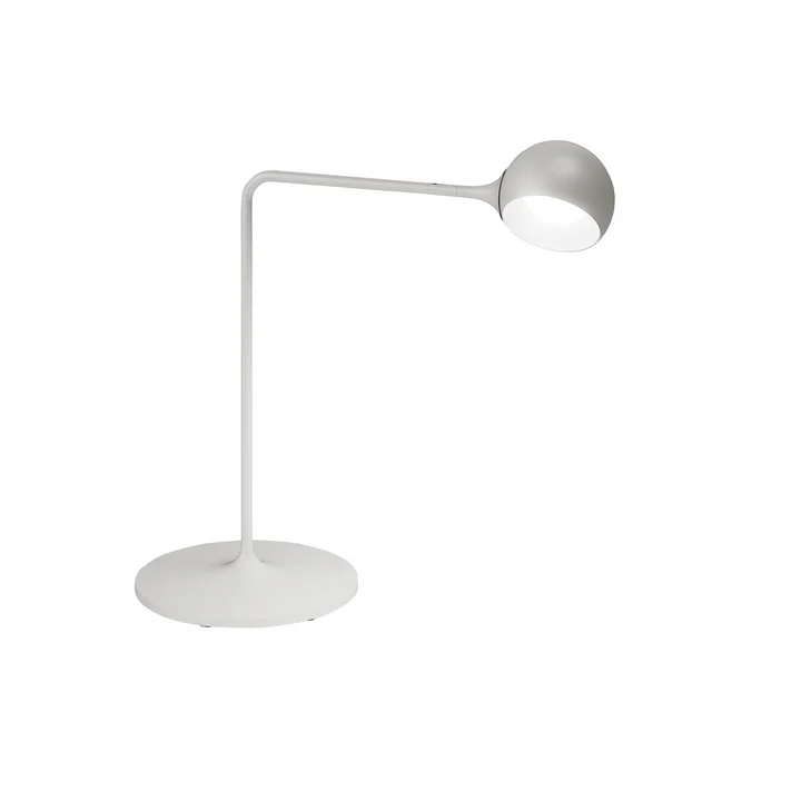 IXA LED desk lamp from Artemide in the color white-gray