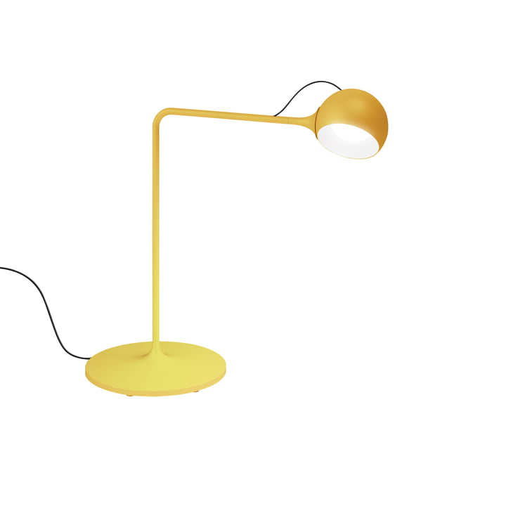 IXA LED desk lamp from Artemide in the color yellow