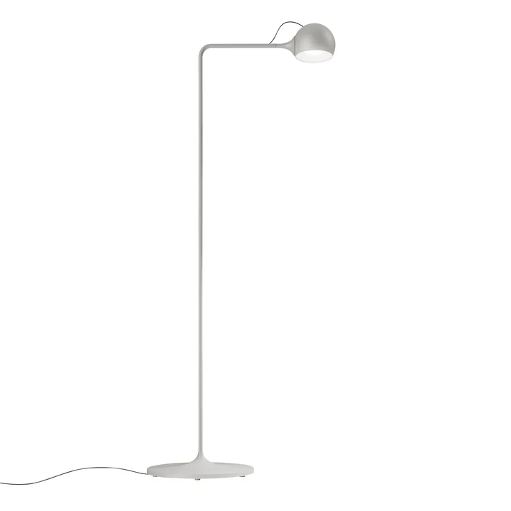 IXA floor lamp LED from Artemide in the color white-grey