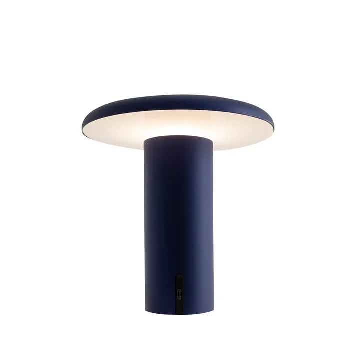 Takku Table lamp LED, anodized blue from Artemide
