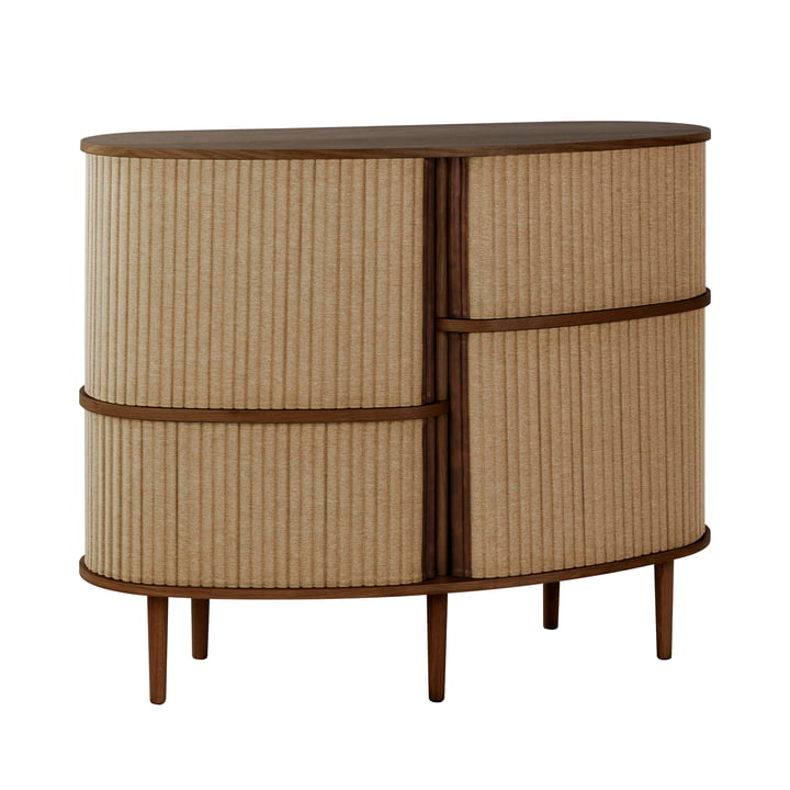 Audacious Highboard Chest of drawers from Umage in the finish dark oak / sugar brown