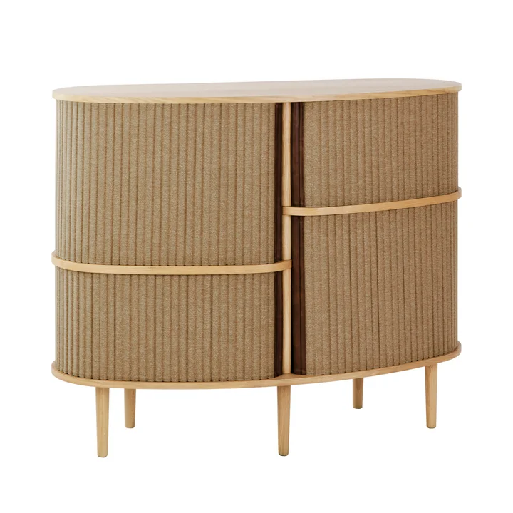 Audacious Highboard Chest of drawers from Umage in the finish natural oak / sugar brown