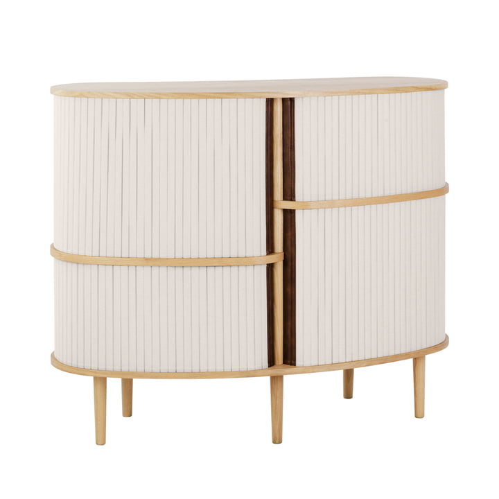 Audacious Highboard Chest of drawers from Umage in the finish natural oak / white sands