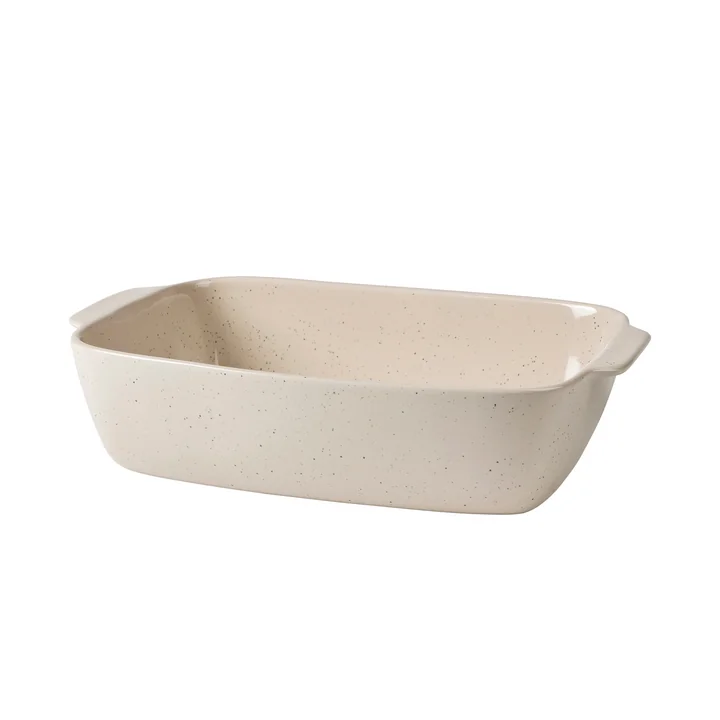 Broste Copenhagen - Vig Casserole dish, W20.5 x L33 x H7.5 cm, beige