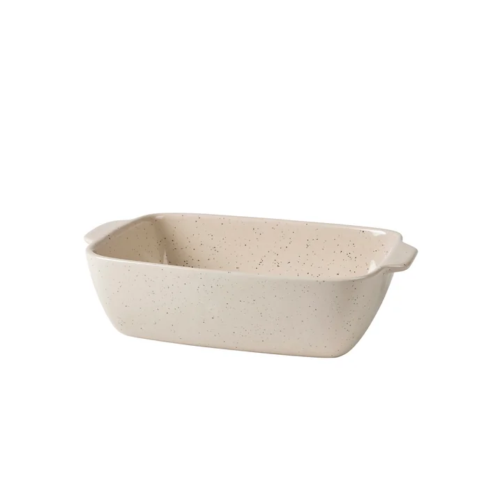 Broste Copenhagen - Vig Casserole dish, W16.7 x L25.5 x H6.5 cm, beige