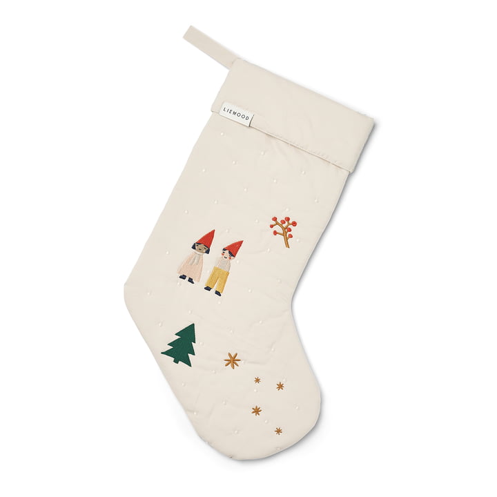 Basil Christmas sock, holiday / sandy by LIEWOOD
