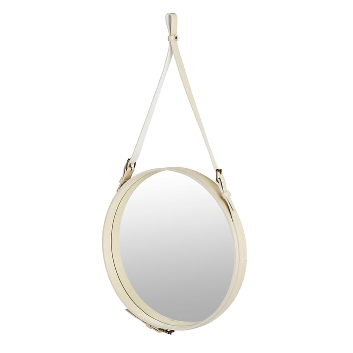 Gubi - Adnet -mirror-58-cm-cream
