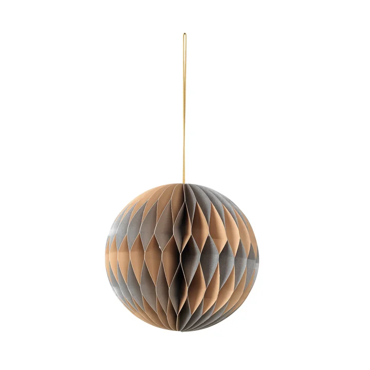 Broste-Copenhagen-Christmas-Ball-Decoration-Anhaenger-13-cm-silver-indian-tan