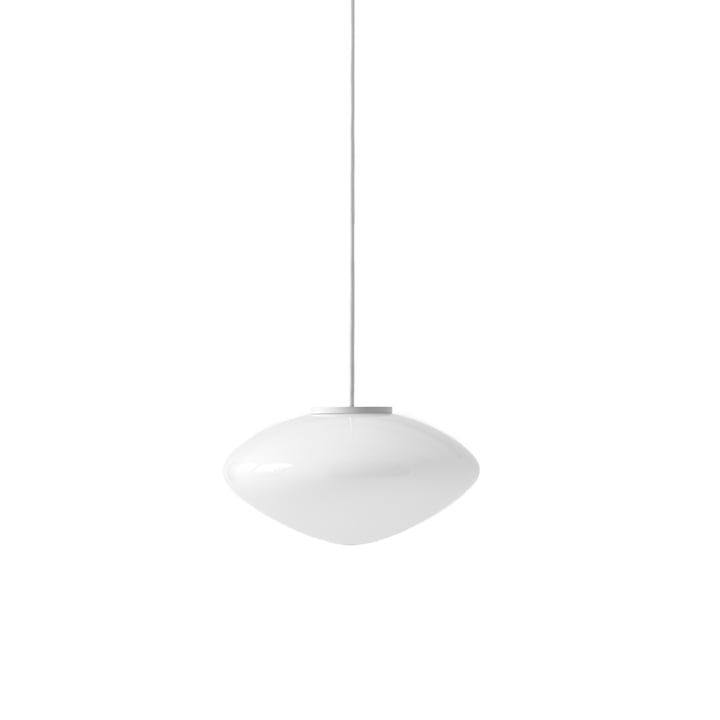 Mist AP15 pendant lamp, Ø 25 cm x H 13 cm, matt white from & Tradition