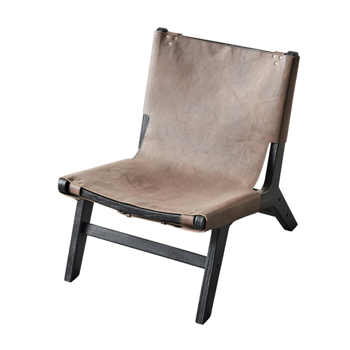 Muubs - Philosophy Lounge chair, brown / black