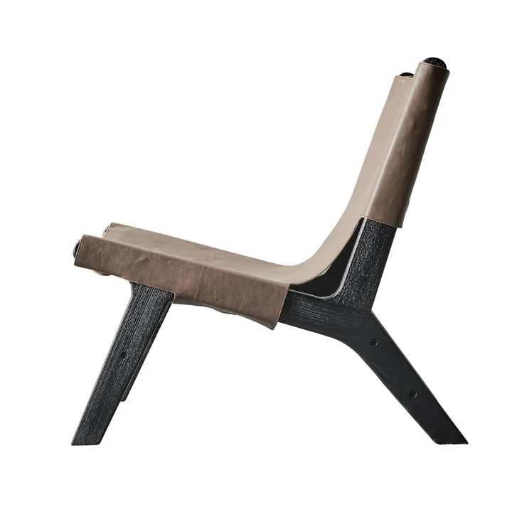 Muubs - Philosophy Lounge chair, brown / black