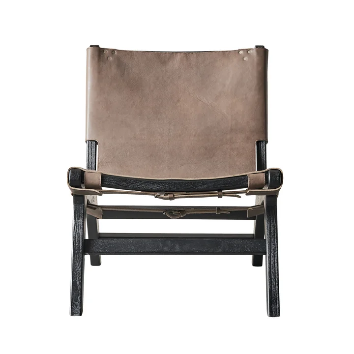 Muubs - Philosophy Lounge chair, brown / black
