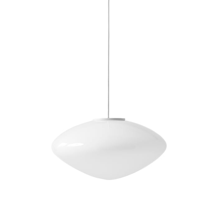 Mist AP15 pendant lamp, Ø 37 cm x H 20 cm, matt white from & Tradition