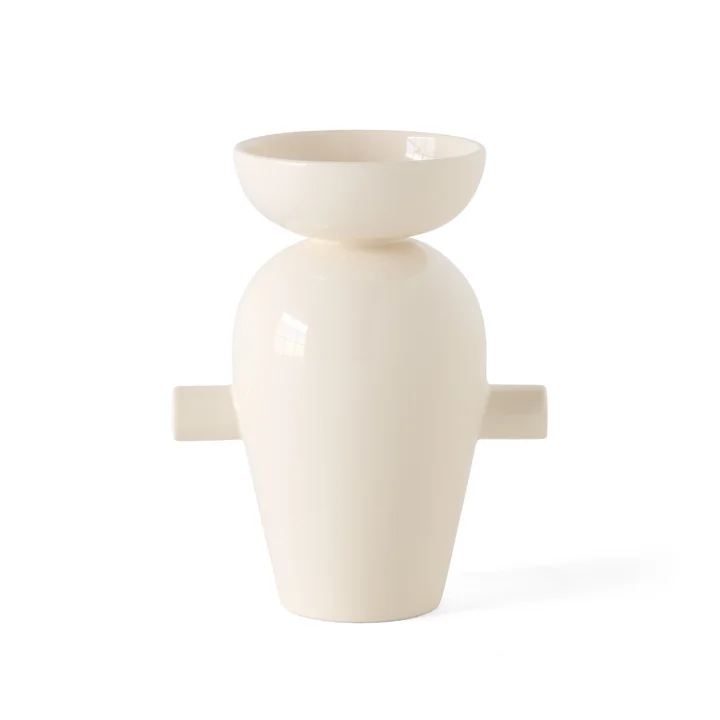 Momento JH40 Vase, h 27, cream from & Tradition