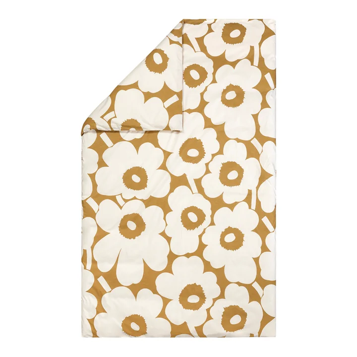 Unikko Comforter cover, sand / offwhite from Marimekko