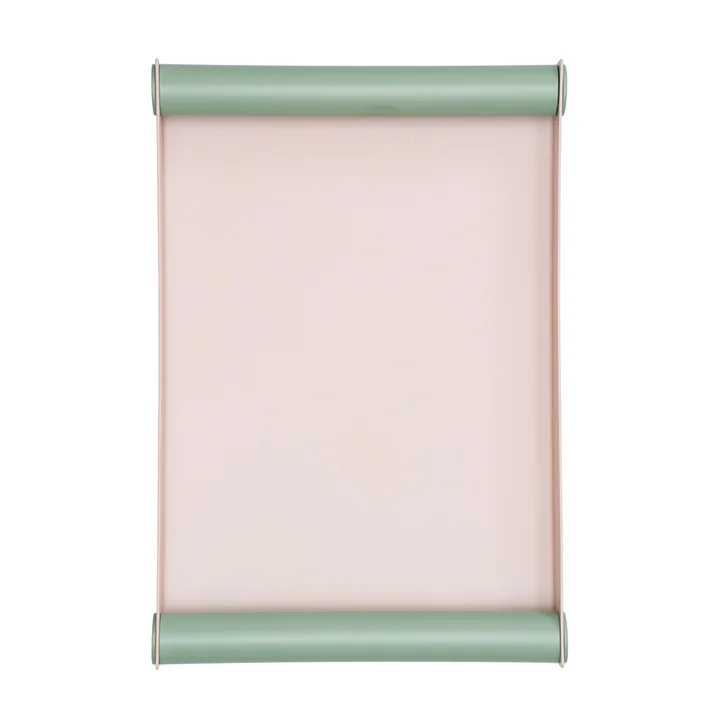 Design letters- Ray -tray-medium-pastel-beige-frosty-green-free