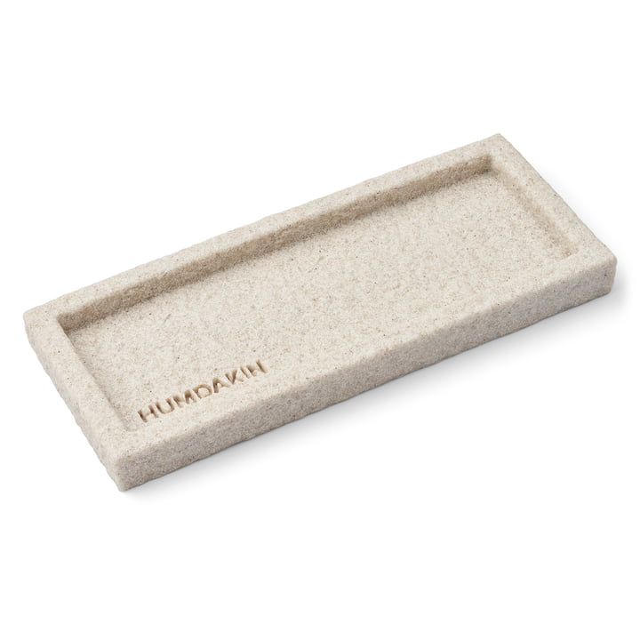 Sandstone tray, 10 x 25 cm, natural from Humdakin