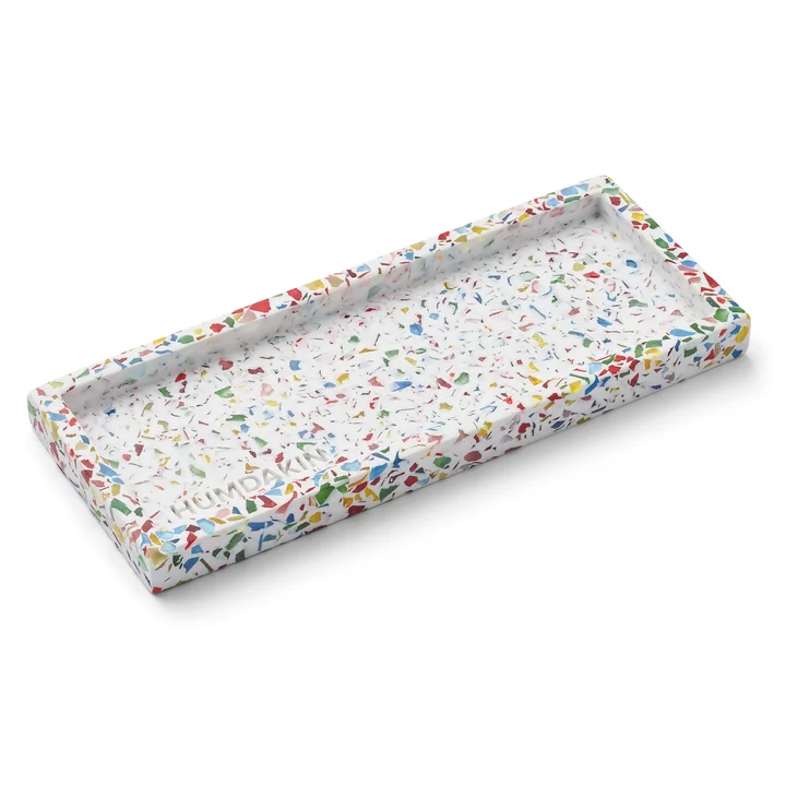 Terrazzo Tray, 10 x 25 cm, rainbow from Humdakin