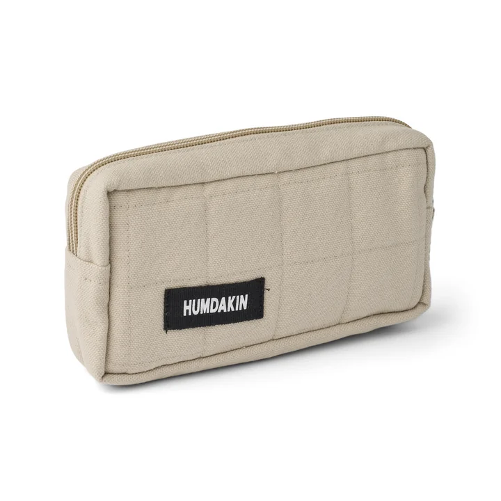 Humdakin - Cosmetic bag, small, light stone