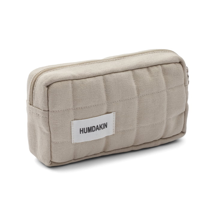 Humdakin - Cosmetic bag, small, light stone