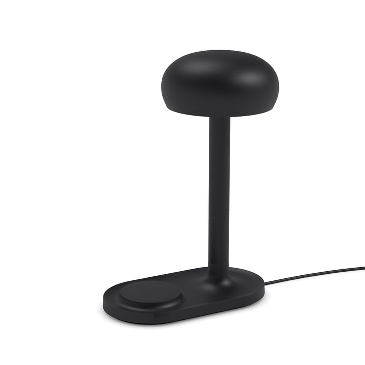 Eva Solo - Emendo LED table lamp with wireless Qi charger, black