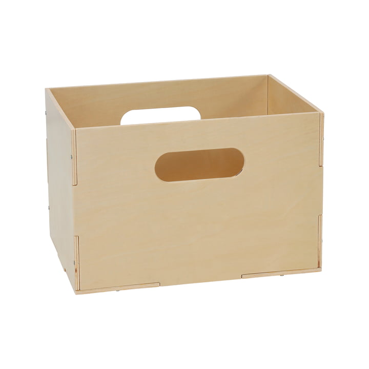 Nofred - Storage box, 33.5 x 22 x 24 cm, birch nature