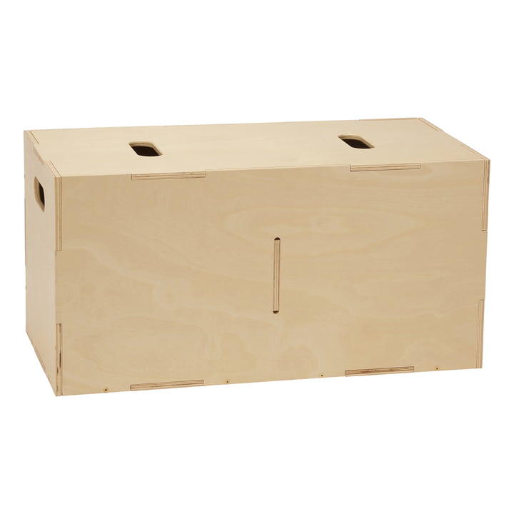 Nofred - Cube Storage box, long, birch