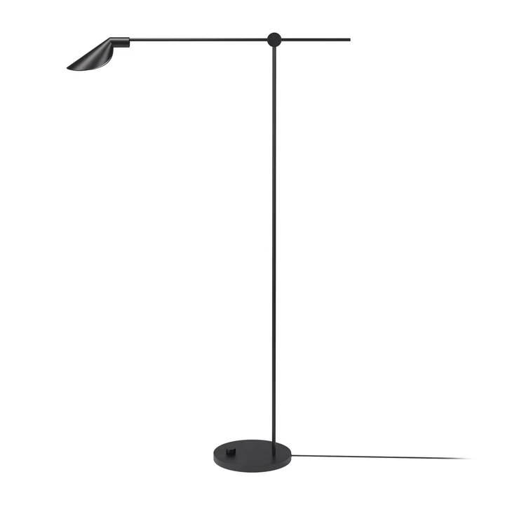 MS011 floor lamp from Fritz Hansen in the finish black PVD