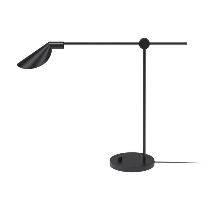 MS021 desk lamp from Fritz Hansen in black PVD finish