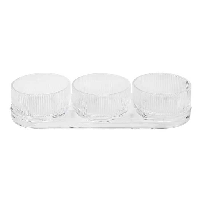 Stelton - Pilastro Tapas set, clear