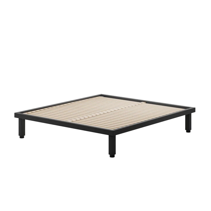 OUT Objekte unserer Tage - Kaya Bed Large, 180 x 200 cm, basalt